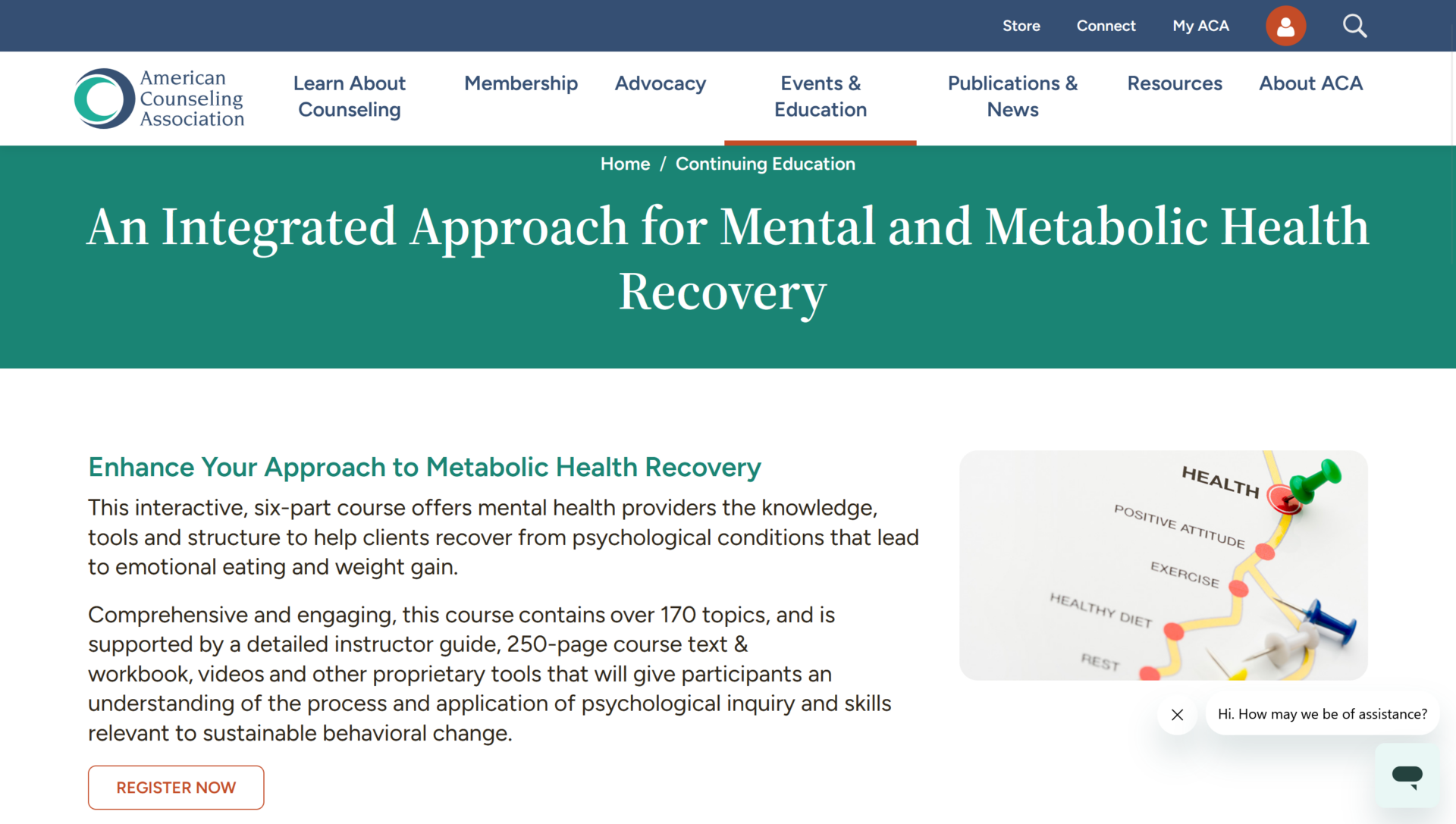 BreakThrough! The Advanced Course for Mental and Metabolic Health Recovery! Hosted by the American Counseling Association